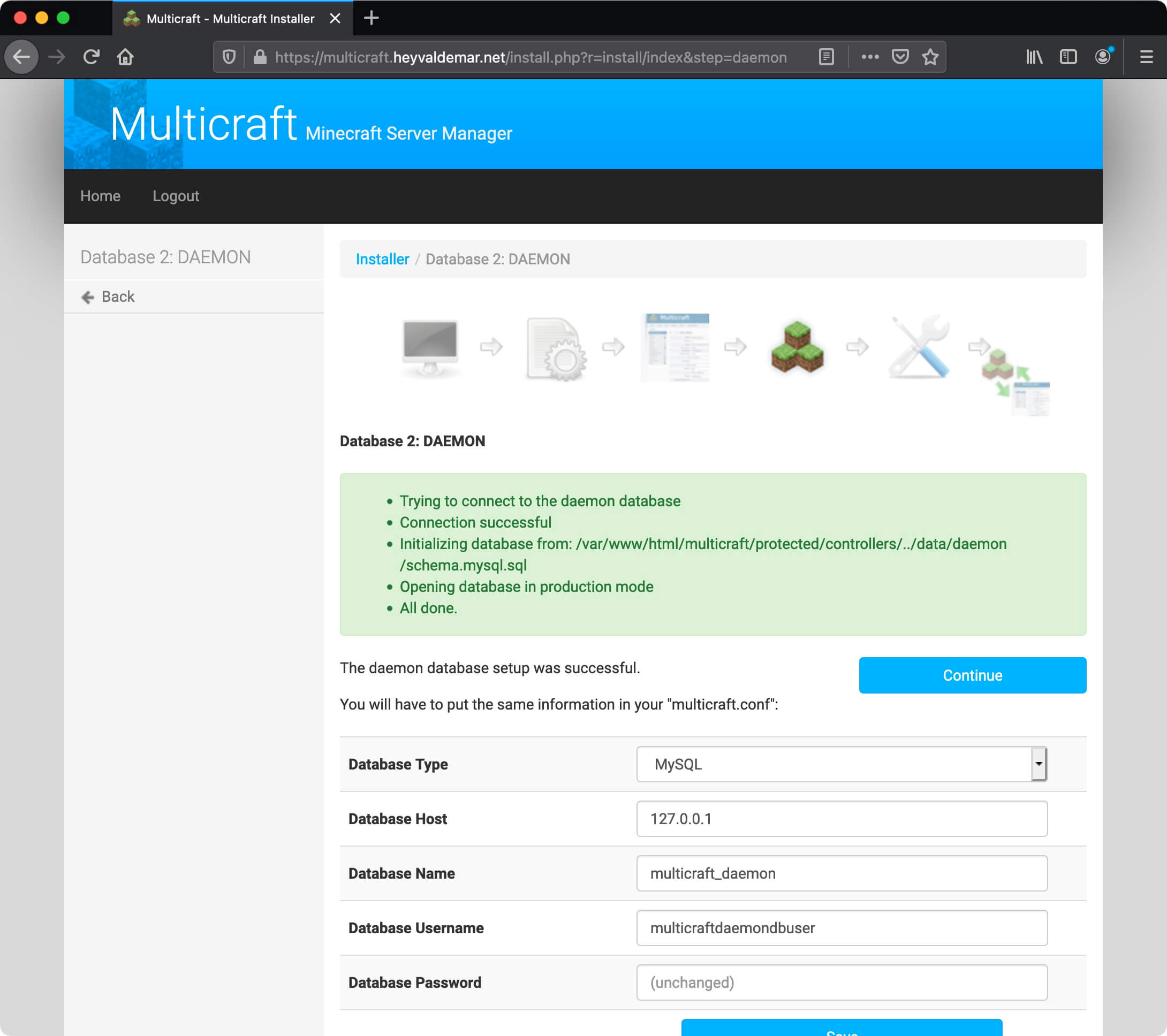 Install Multicraft on Ubuntu Server  DevOps Compass Guided IT Solutions by  Docker Captain