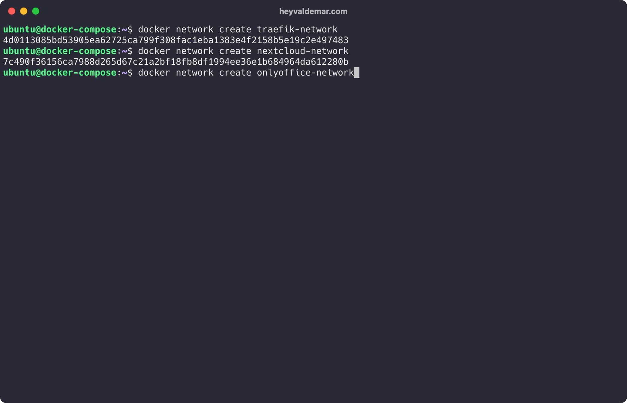 Install Nextcloud with OnlyOffice Using Docker Compose