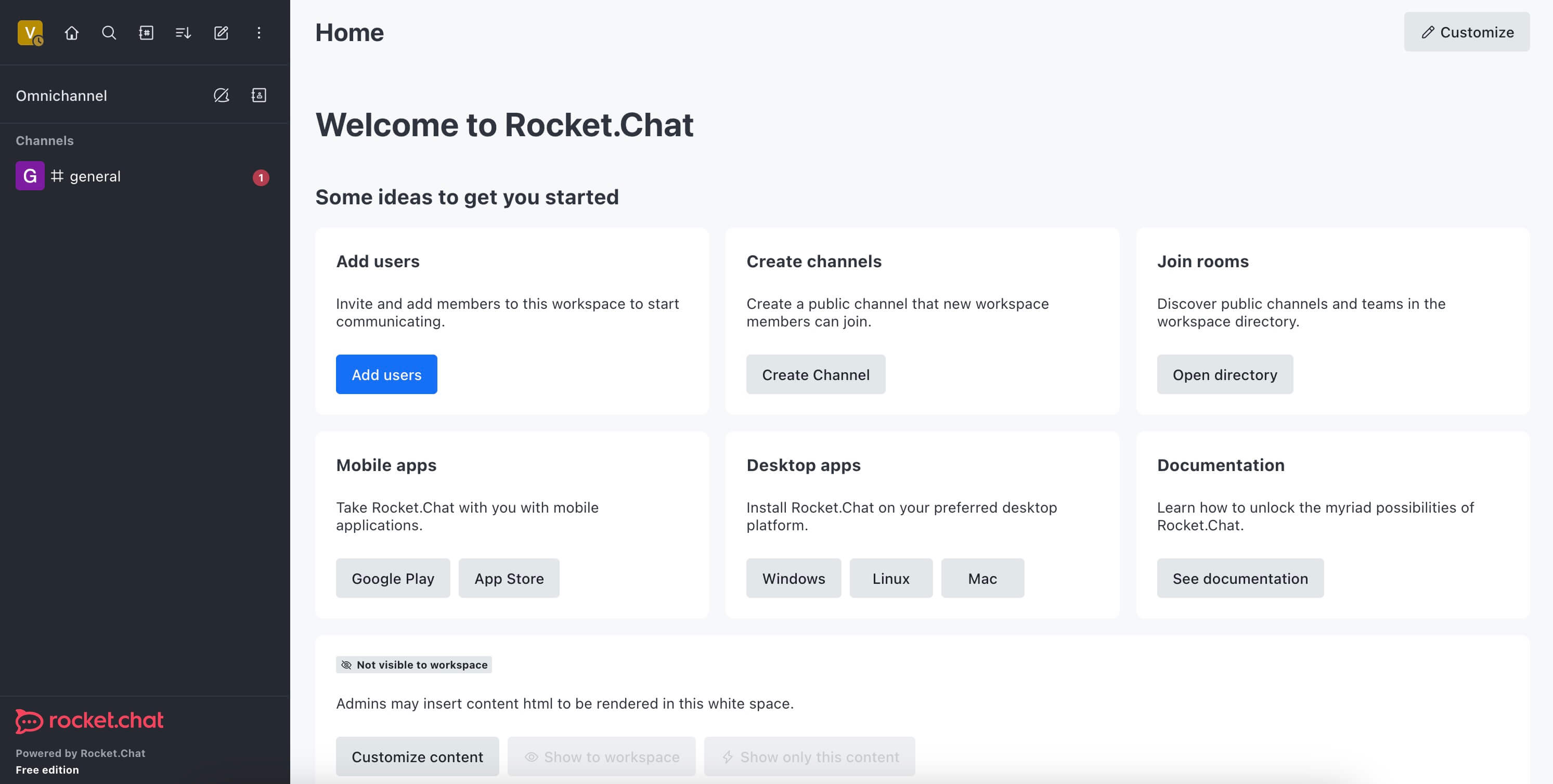 Install Rocket.Chat Using Docker Compose