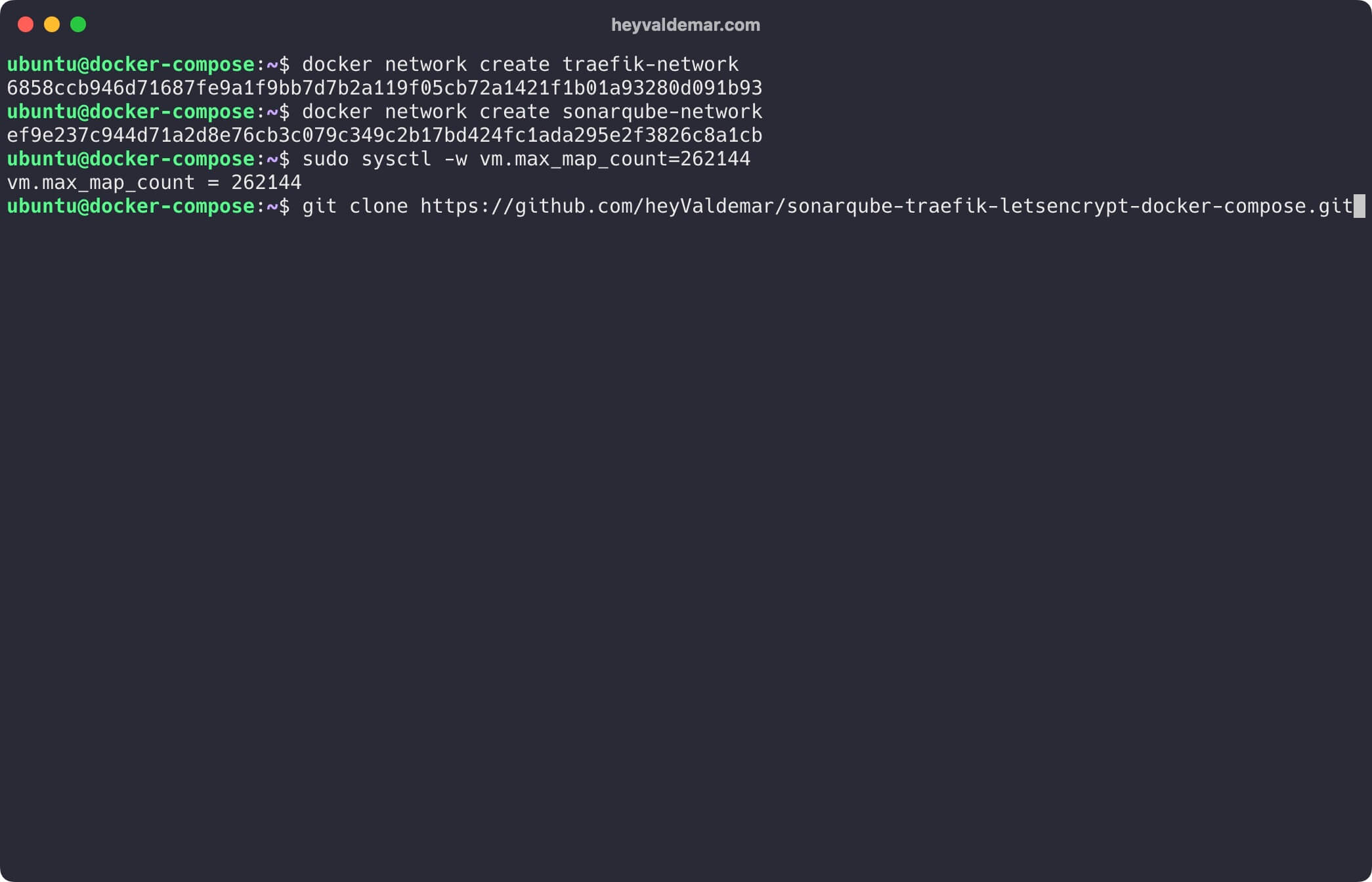 Install SonarQube Using Docker Compose