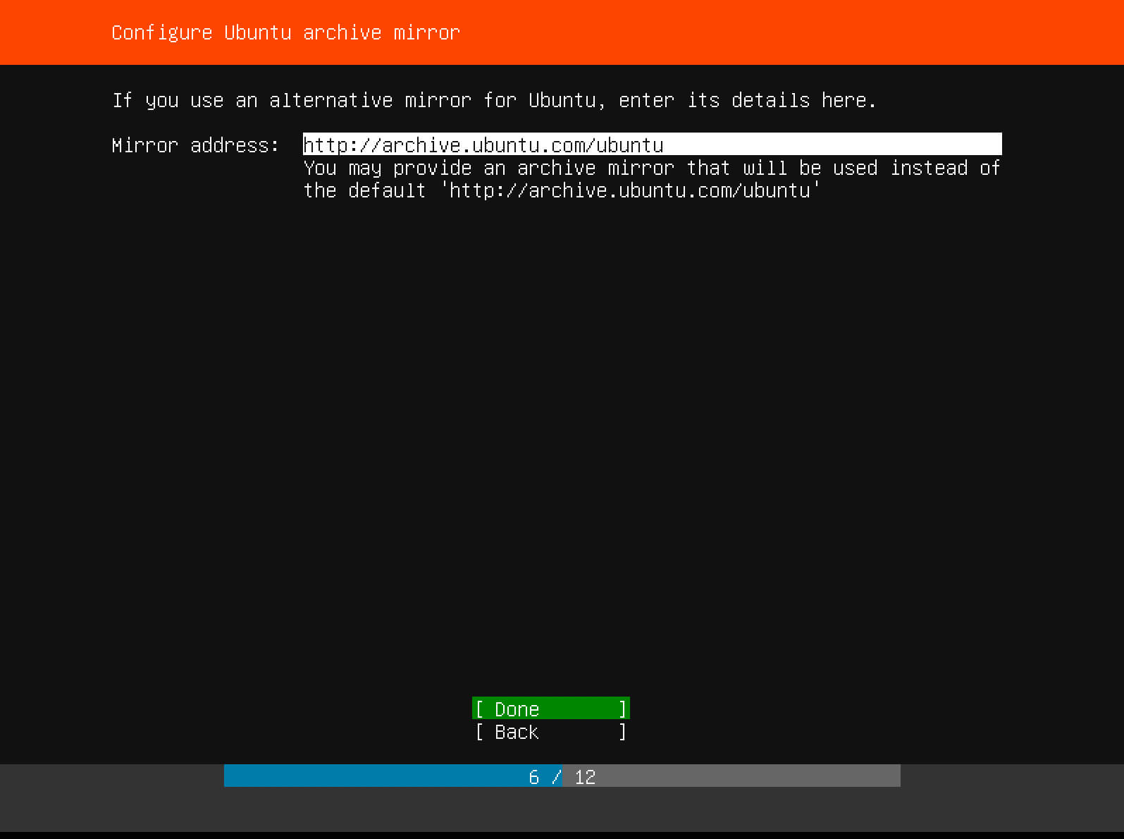 Install Ubuntu Server 18.04 LTS