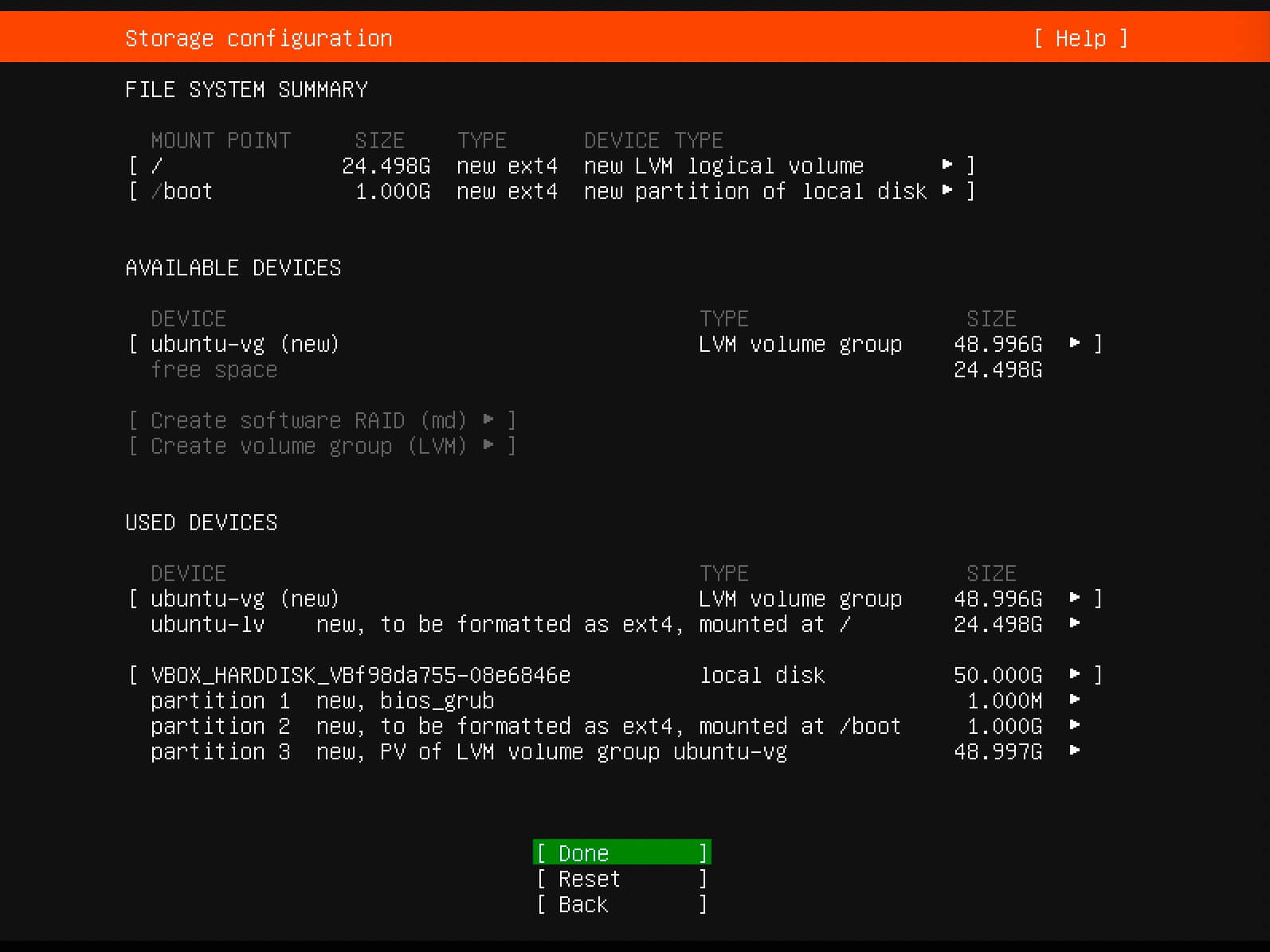 Install Ubuntu Server 20.04 LTS