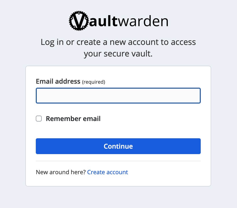 Install Vaultwarden Using Docker Compose