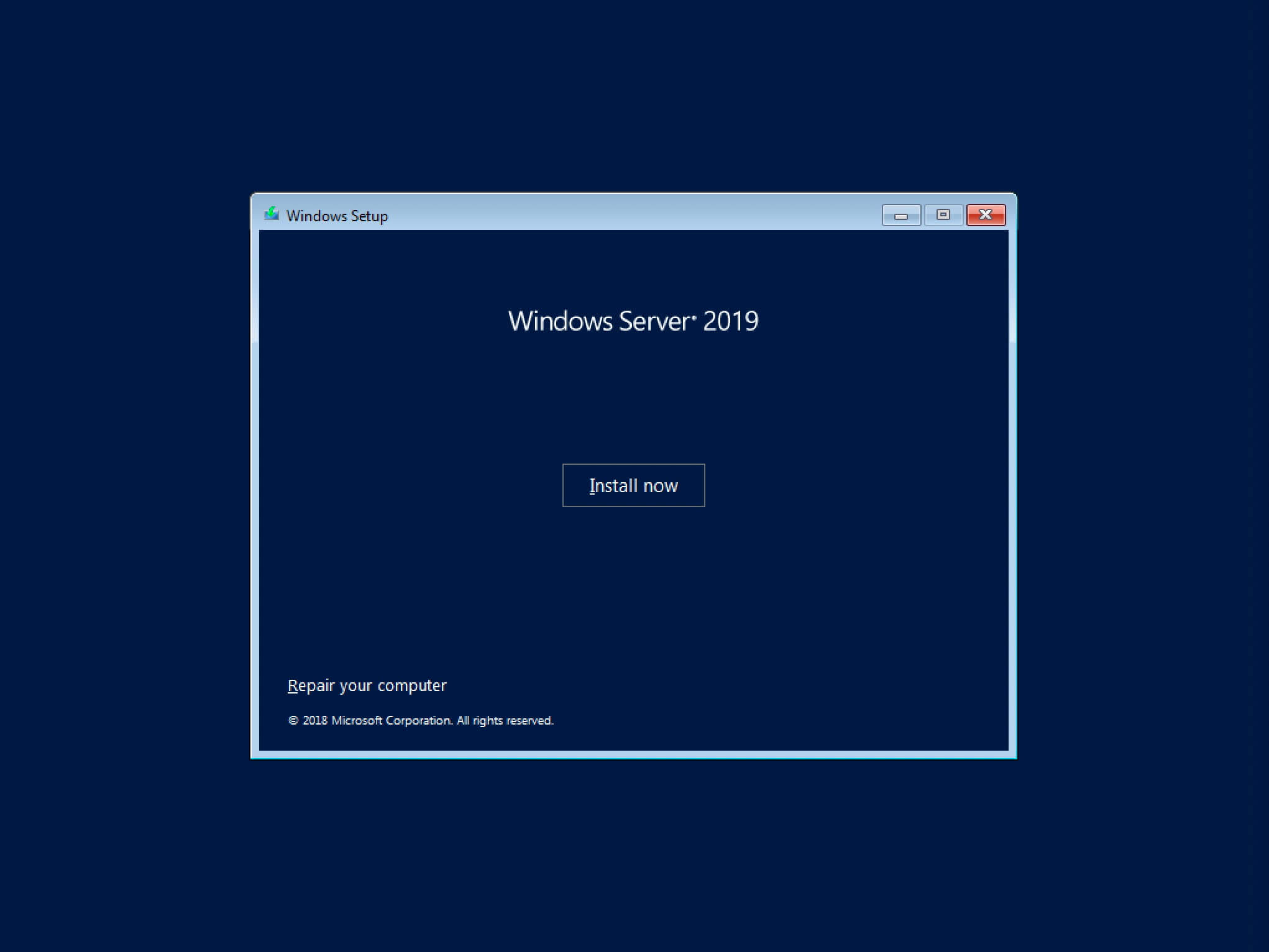 windows server 2019 .net 4.8 install