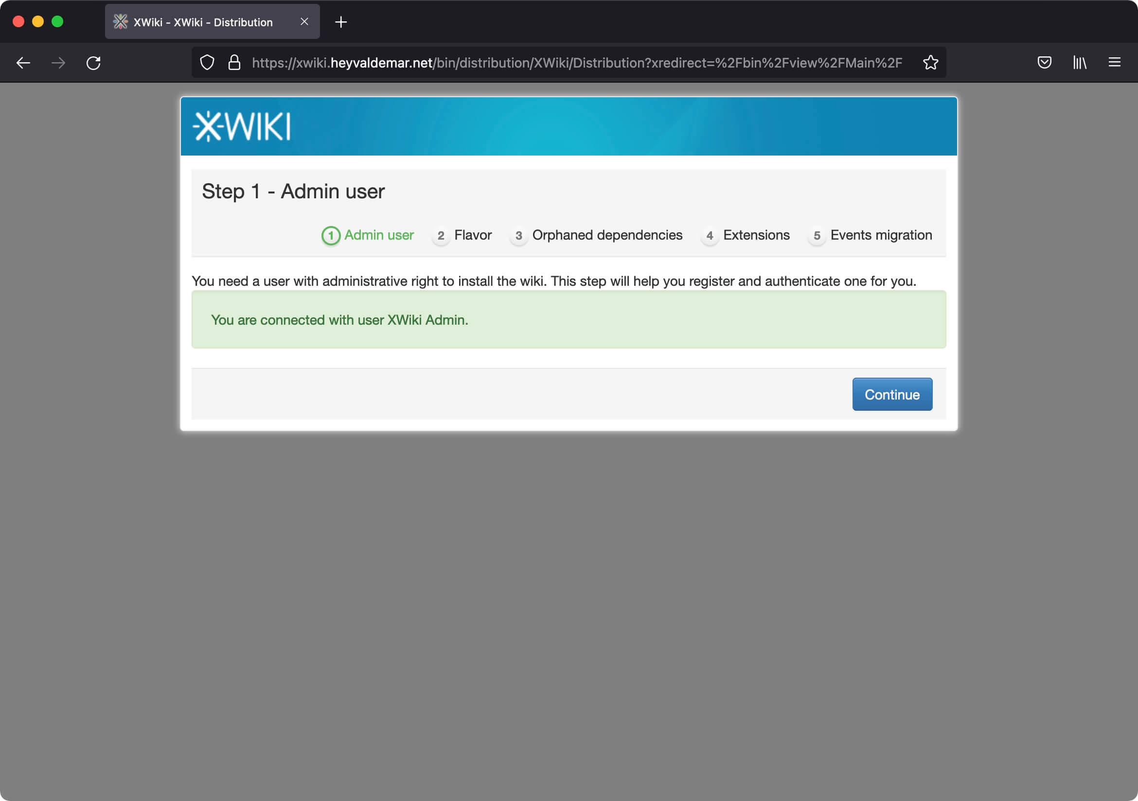 Install XWiki with Docker Compose