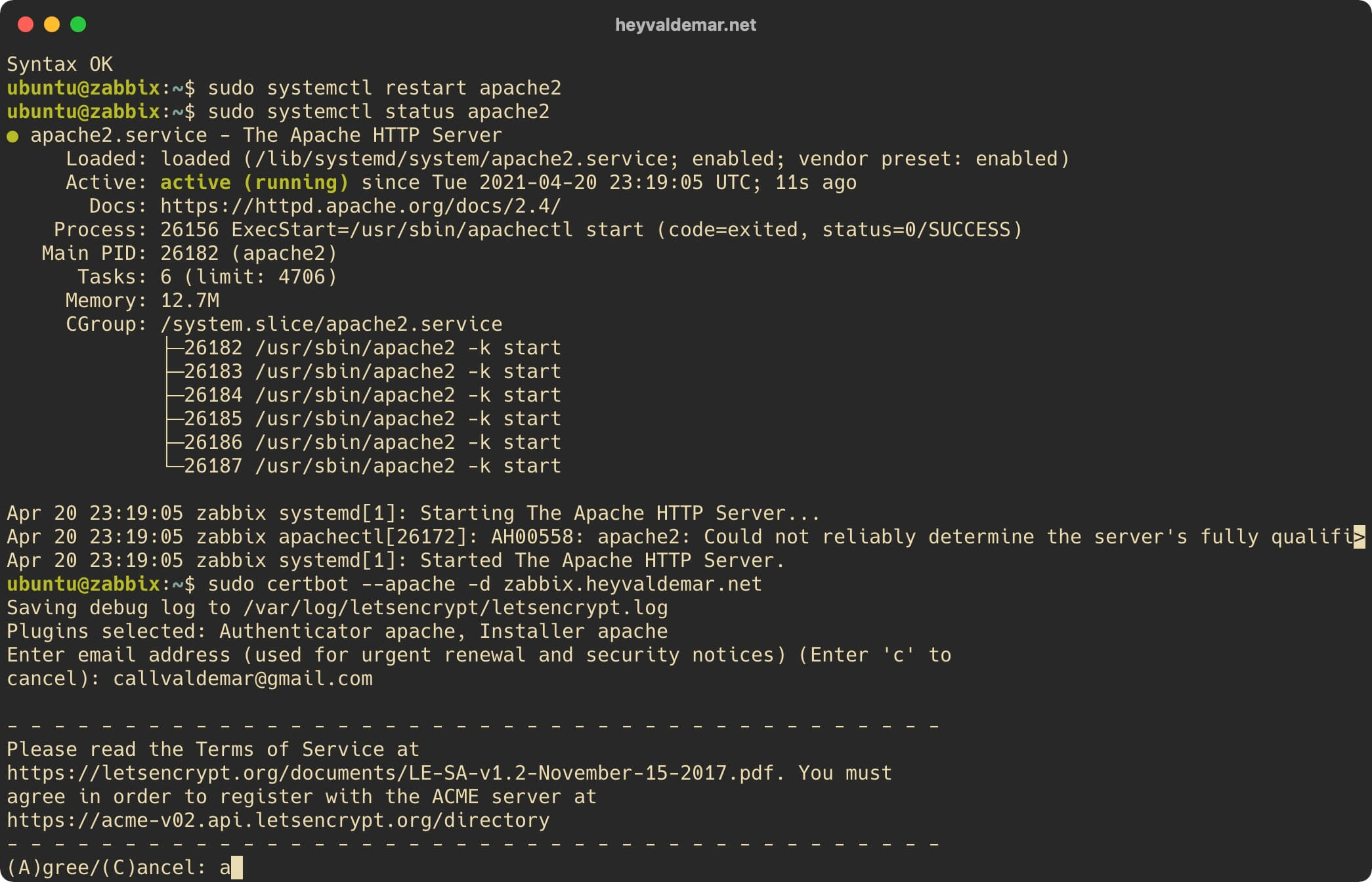 Install Zabbix on Ubuntu Server