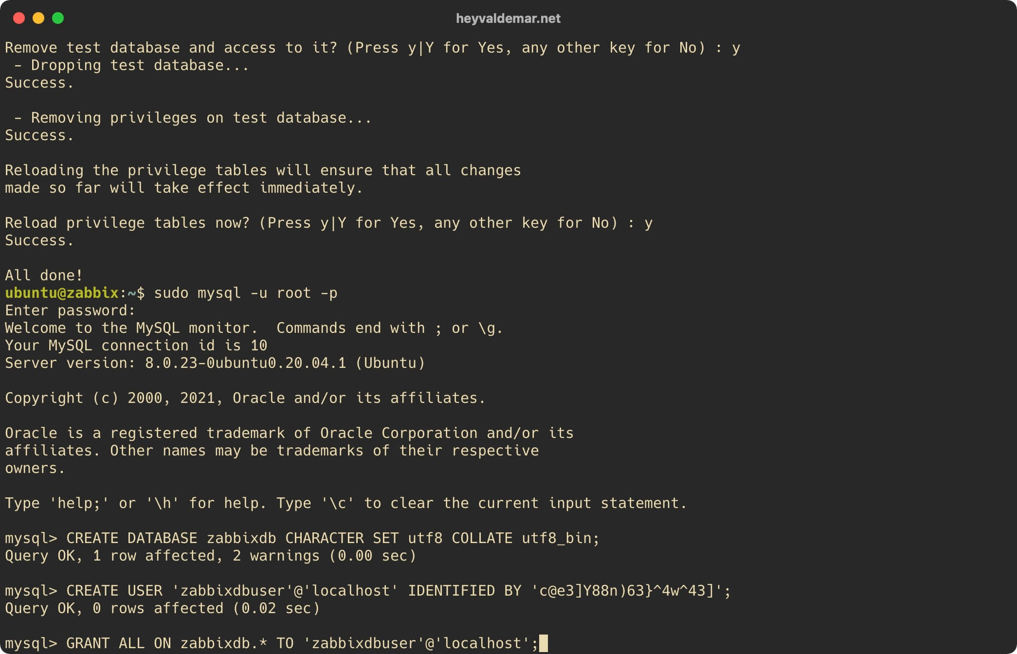 Install Zabbix on Ubuntu Server