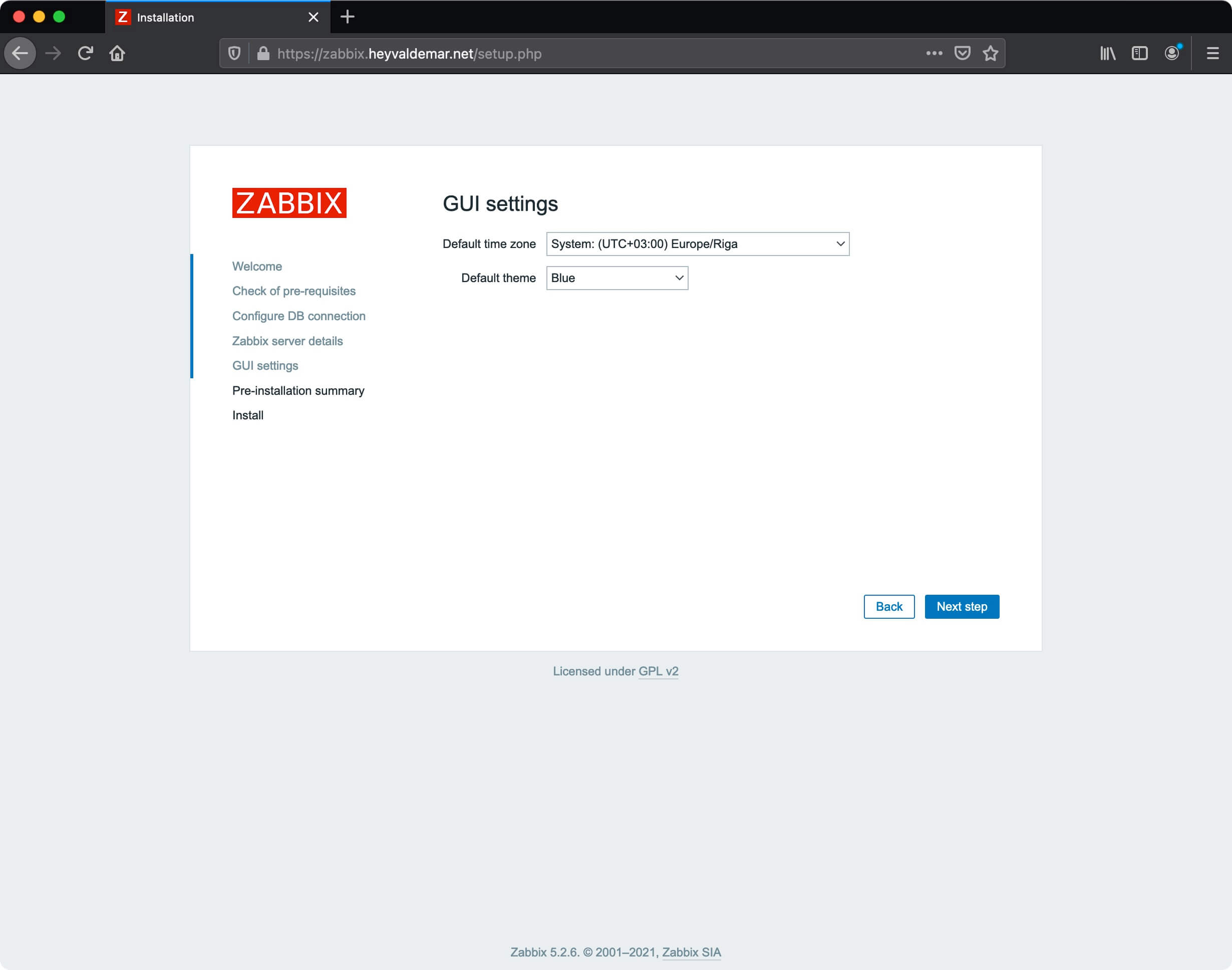 Install Zabbix on Ubuntu Server