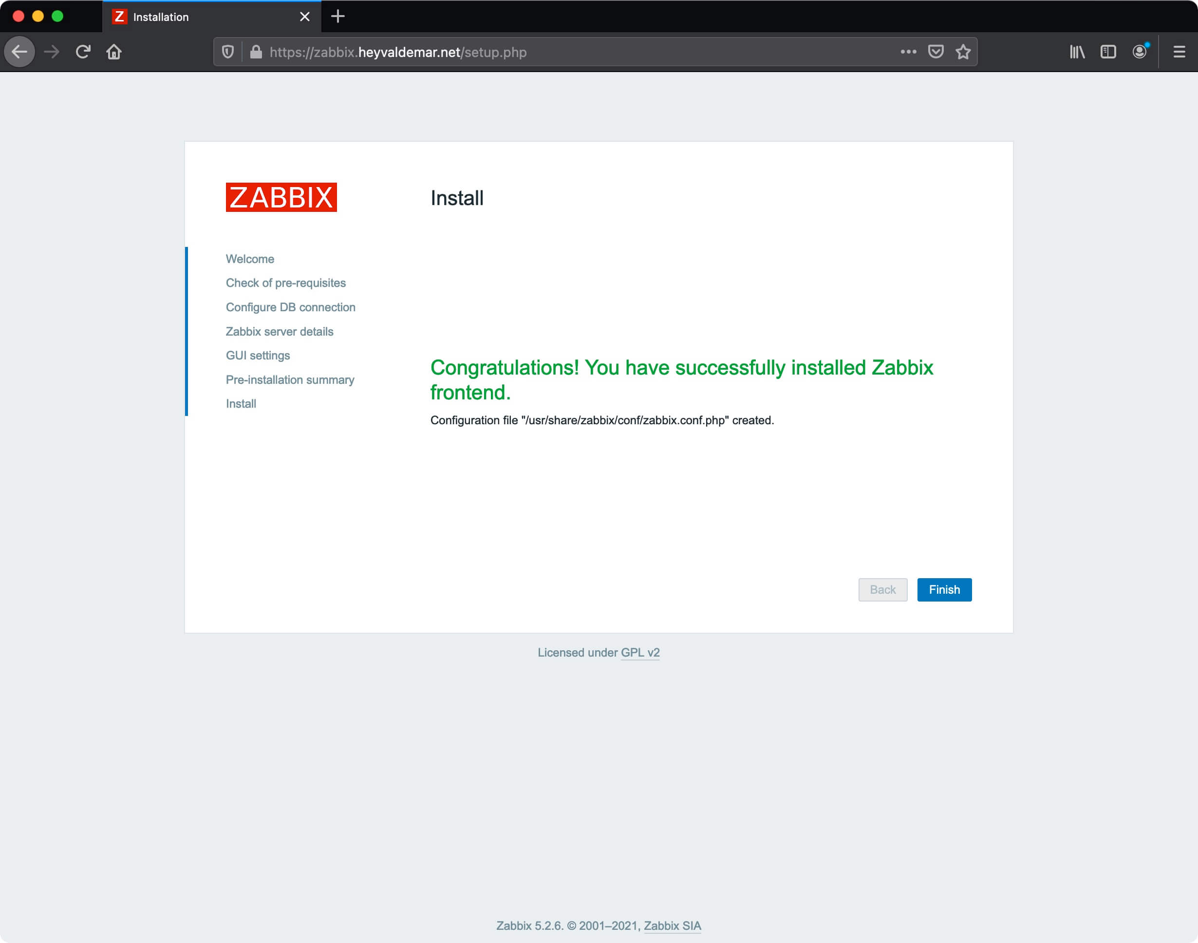 Install Zabbix on Ubuntu Server