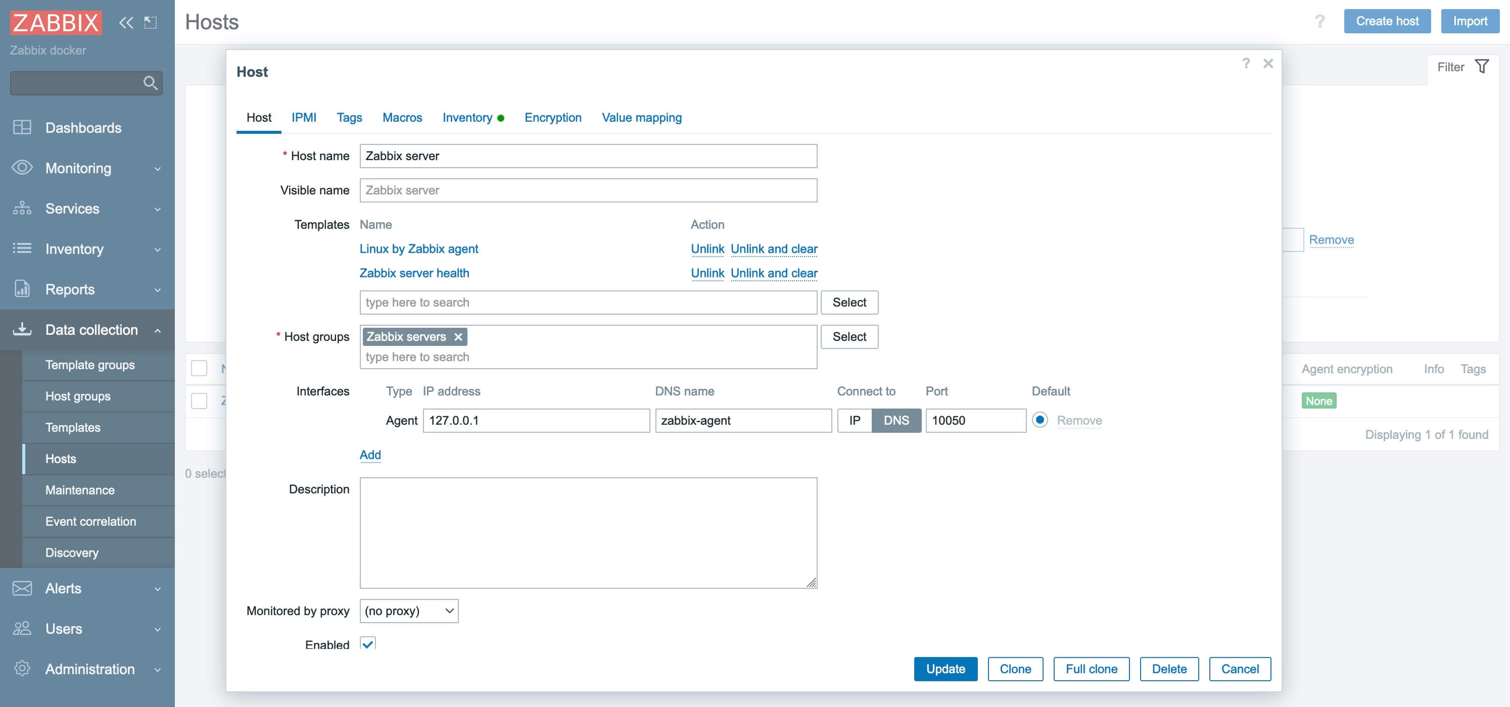 Install Zabbix Using Docker Compose