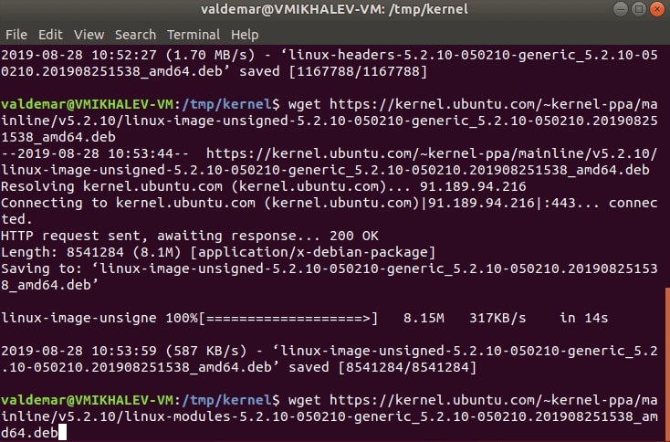 Update Kernel in Ubuntu